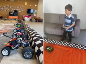 אוטו ספיד - הפעלות לימי הולדת - מכוניות על שלט