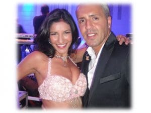 אבישג אפרתי - רקדנית בטן - עם הזמר קובי פרץ