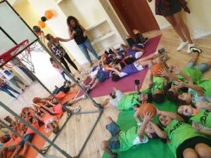 יום הולדת כדורסל - "כדורסלדת" - הפעלות ספורט לילדים