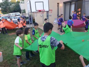 יום הולדת כדורסל - "כדורסלדת" - הפעלות ספורט לילדים