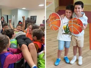 יום הולדת כדורסל - "כדורסלדת" - הפעלות כדורסל ליום הולדת