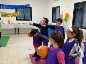 יום הולדת כדורסל - "כדורסלדת" - הפעלות ליום הולדת לילדים