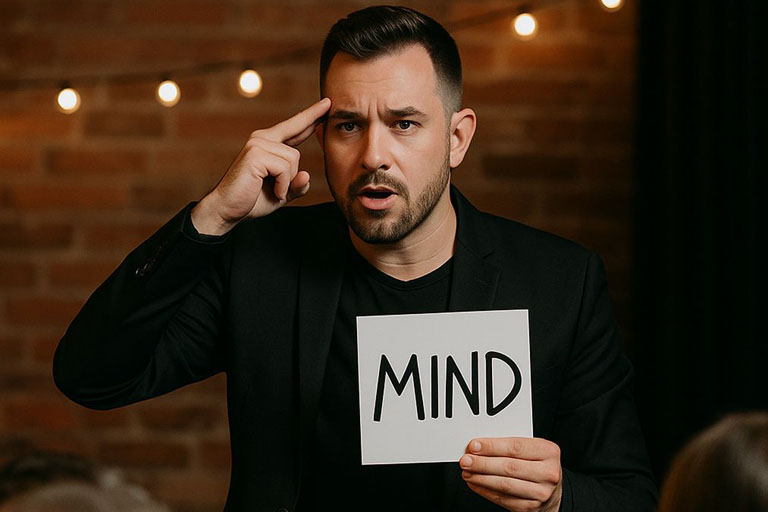 כיצד להזמין אמן חושים לערב גיבוש?